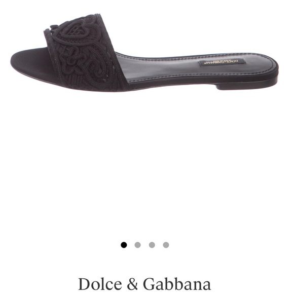Dolce & Gabbana Black Sandals - Picture 2 of 5
